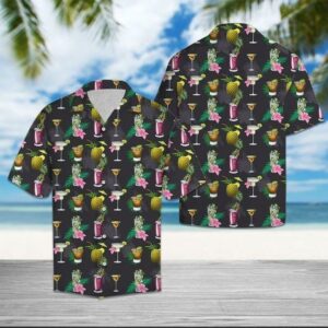 Beach Hawaiian Shirts Order Margarita Summer Hawaiian Shirt  - Thelegend59