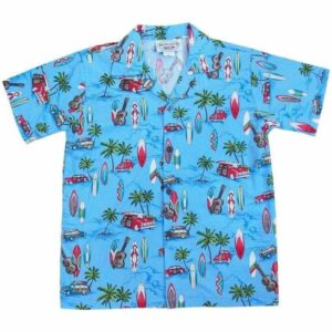 Beach Time Blue Amazing Design Hawaiian Shirt  - Thelegend59