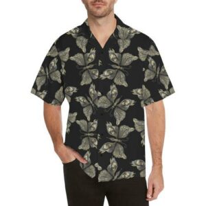 Beautiful Butterfly Pattern Hawaiian Shirt  - Thelegend59