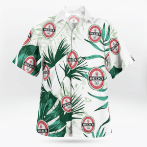 Beck'S Brewery All Over Print 3D Hawaiian Shirt  - Thelegend59