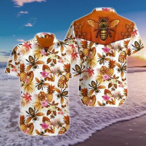 Bee Game Hawaiian Shirt - Unihawaiian Shirtsex - Adult -  - Thelegend59