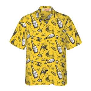 Beer Bottle Hawaiian Shirt - For Men And Women - Kids  - Thelegend59