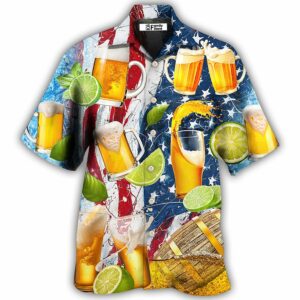 Beer Independence Day - Hawaiian Shirt - For Men And Women - Kids  - Thelegend59