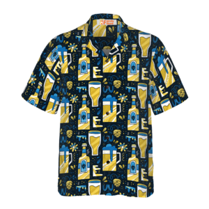 Beer Pattern Hawaiian Shirt - For Men And Women - Kids  - Thelegend59