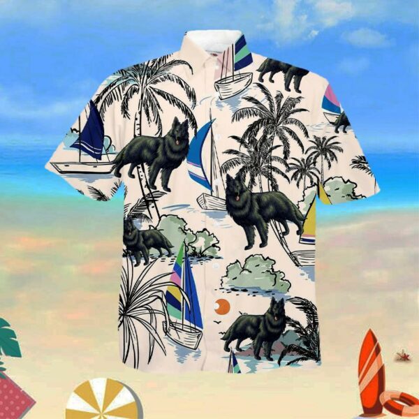 Belgian Sheepdog Summer Beach Hawaiian Shirt  - Thelegend59