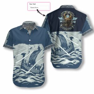 Berserker Personalized Name Custom Hawaiian Shirt  - Thelegend59
