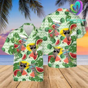 Best Cat Dad Ever Summer Hawaiian Beach Hawaiian Shirts 03  - Thelegend59