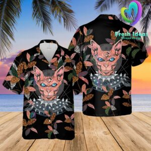 Best Cat Dad Ever Summer Hawaiian Beach Hawaiian Shirts 08  - Thelegend59