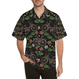 Bicycle Pattern Print Design 03 Men'S All Over Print Hawaiian Shirt  - Thelegend59