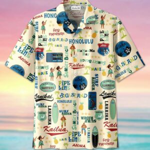 Big Island Kailua Tiki Tiki Hawaiian Shirts  - Thelegend59