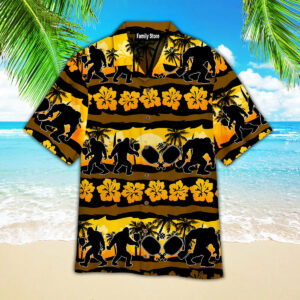 Bigfoot Loves Pickleball Nature Beach Hawaiian Shirts Pn303040Lb - For Men And Women - Kids  - Thelegend59