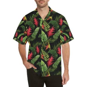 Bird Of Paradise Pattern Print Design Bop0 Hawaiian Shirt  - Thelegend59