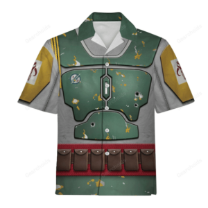Boba Fett Costume Hawaiian Shirt - For Men And Women - Kids  - Thelegend59