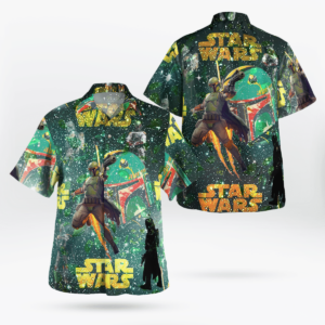 Boba Fett S All Over Print 3D Hawaiian Shirt  - Thelegend59