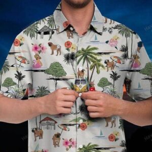 Boerboel Hawaiian Shirt Hawaii Beach Retro  - Thelegend59