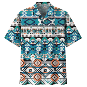 Bohemian Blue Nice Design Unisex Hawaiian Shirt  - Thelegend59