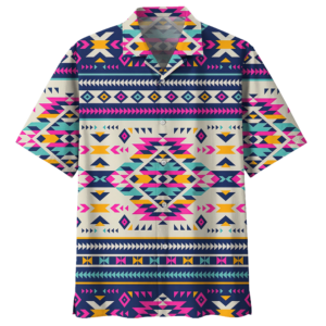 Bohemian Colorful Awesome Design Unisex Hawaiian Shirt  - Thelegend59