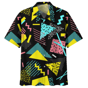 Bohemian Colorful Unique Design Unisex Hawaiian Shirt  - Thelegend59