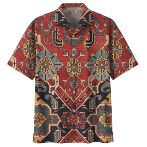 Bohemian Red Amazing Design Unisex Hawaiian Shirt  - Thelegend59
