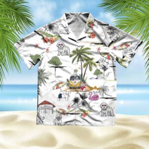 Bolognese Hawaiian Shirt Hawaii Beach Retro  - Thelegend59