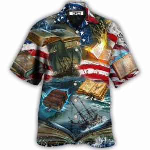 Book Independence Day - Hawaiian Shirt - For Men And Women - Kids  - Thelegend59