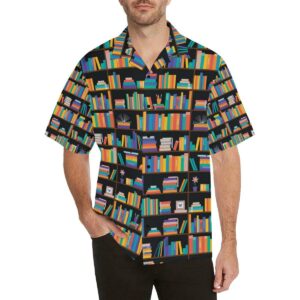 Book Pattern Print Design Hawaiian Shirt  - Thelegend59