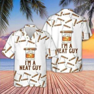 Bourbon Whihawaiian Shirtskey Cigarhawaiian Shirts Im A Neat Guy Hawaiian Shirt - Unihawaiian Shirtsex - Adult -  - Thelegend59