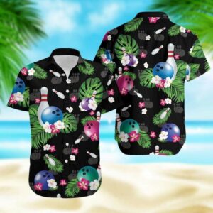 Bowling Hawaiian Aloha Hawaiian Shirtss  - Thelegend59