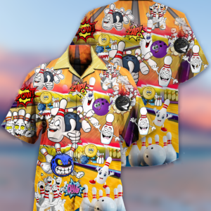 Bowling Split Happens Hawaiian Shirt  - Thelegend59