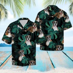 Boxerjungle Black Amazing Design Unisex Hawaiian Shirt  - Thelegend59