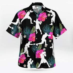 Boxing All Over Print 3D Hawaiian Shirt  - Thelegend59