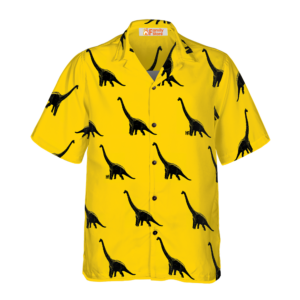 Brachiosaurus Dinosaur Hawaiian Shirt - For Men And Women - Kids  - Thelegend59