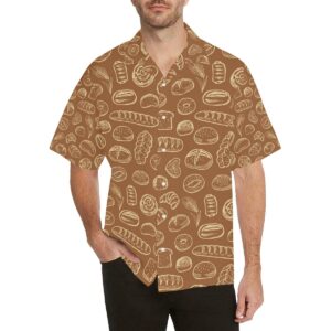 Bread Pattern Print Design Hawaiian Shirt  - Thelegend59