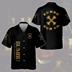 Bumbu Rum Co. All Over Print 3D Aloha Summer Beach Hawaiian Shirt  - Thelegend59