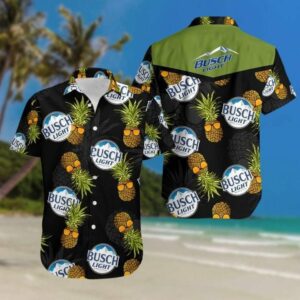 Busch Light Hawaiian Shirt  - Thelegend59
