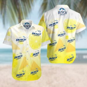 Busch Light Summer Hawaiian Shirt  - Thelegend59