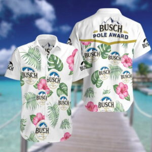 Busch Pole Award All Over Print 3D Hawaiian Shirt  - Thelegend59