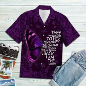 Butterfly And Hawaiian Shirtseptember Girl Hawaiian Shirt - Unihawaiian Shirtsex - Adult -  - Thelegend59
