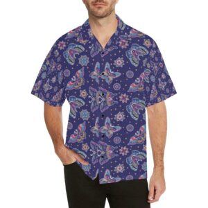 Butterfly Print Design Hawaiian Shirt  - Thelegend59