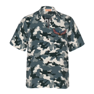 Camo American By Birth Veteran By Choice Veterans Day Hawaiian Shirt - For Men And Women - Kids  - Thelegend59