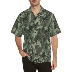 Camouflage Pattern Print Design Hawaiian Shirt  - Thelegend59