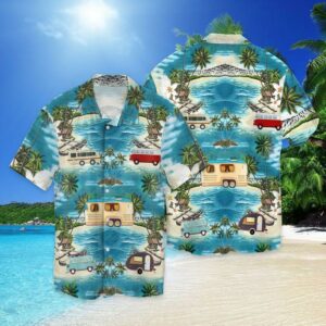 Camping Hawaiian Shirt - Unihawaiian Shirtsex - Adult -  - Thelegend59