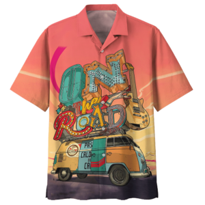 Camping Pink Amazing Design Unisex Hawaiian Shirt  - Thelegend59