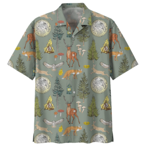 Campingblue High Quality Unisex Hawaiian Shirt  - Thelegend59