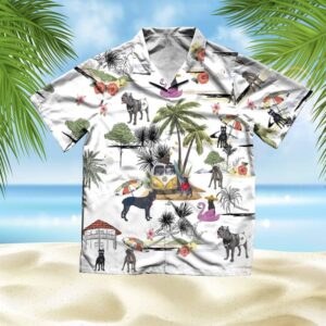 Cane Corso Hawaiian Shirt Hawaii Beach Retro  - Thelegend59