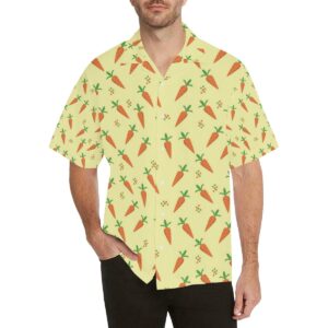 Carrot Pattern Print Design Hawaiian Shirt  - Thelegend59