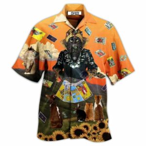 Cat And Tarot Style - Hawaiian Shirt - For Men And Women - Kids  - Thelegend59