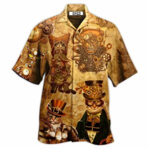 Cat Luxury Style - Hawaiian Shirt - For Men And Women - Kids  - Thelegend59