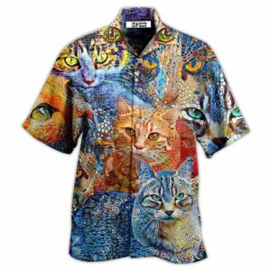 Cat Mosaic Amazing - Hawaiian Shirt - For Men And Women - Kids  - Thelegend59