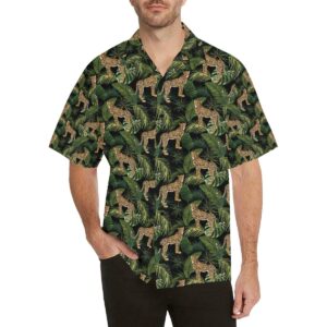 Cheetah Pattern Print Design Hawaiian Shirt  - Thelegend59